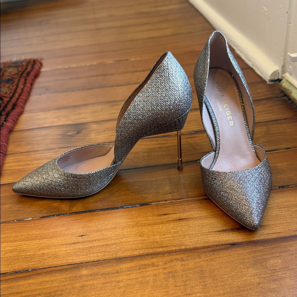 Kurt Geiger Metallic Heels